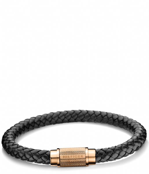 Tommy Hilfiger  Wrap Magnet Bracelet Zwart (TJ2700999)